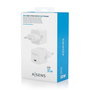 Chargeur mural Aisens ASCH-30W1P035-W Blanc Multicouleur 33 W