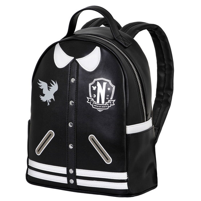 KARACTERMANIA Mochila Varsity Miercoles - Sac à dos Wednesday KARACTERMANIA Mochila Varsity Miercoles - Sac à dos Wednesday