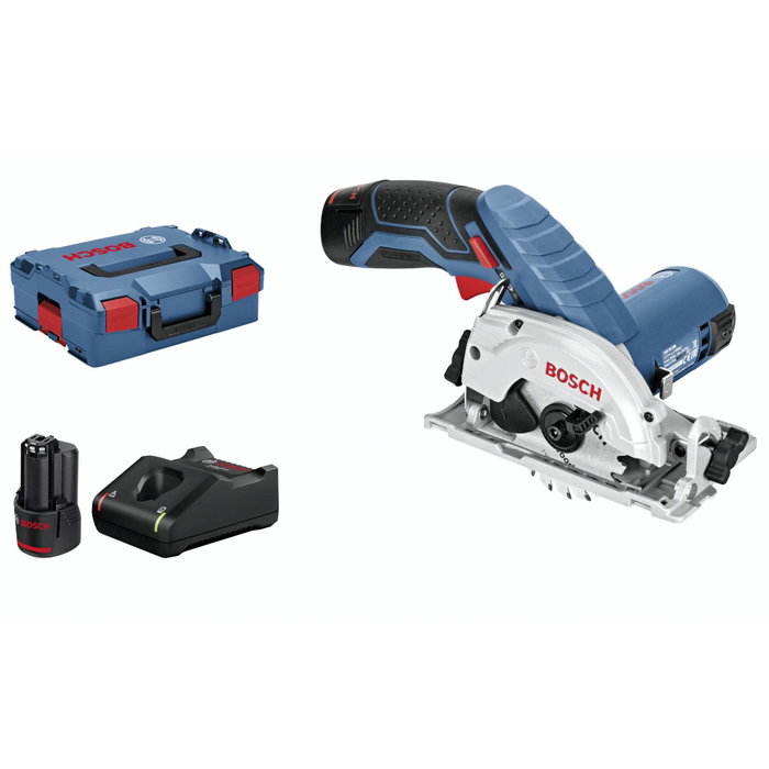 Bosch Professional GKS 12V-26 avec 2 batteries 3,0Ah et L-Boxx Bosch Professional GKS 12V-26 avec 2 batteries 3,0Ah et L-Boxx