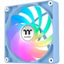 Thermaltake CT120 ARGB Pack de 2 Ventilateurs Inversés 120mm avec Éclairage ARGB Bleu Hydrangea