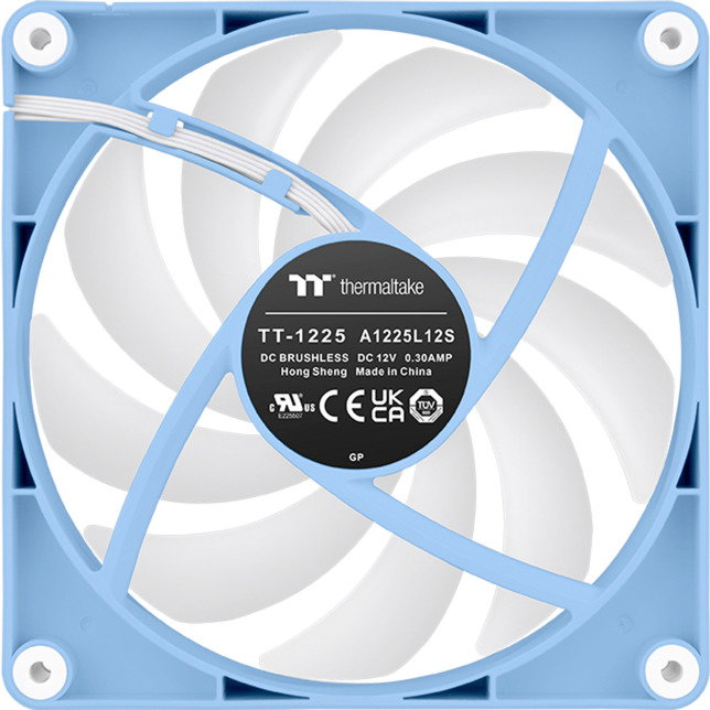Thermaltake CT120 ARGB Pack de 2 Ventilateurs Inversés 120mm avec Éclairage ARGB Bleu Hydrangea Thermaltake CT120 ARGB Pack de 2 Ventilateurs Inversés 120mm avec Éclairage ARGB Bleu Hydrangea