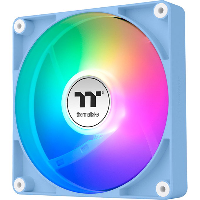 Thermaltake CT120 ARGB Pack de 2 Ventilateurs Inversés 120mm avec Éclairage ARGB Bleu Hydrangea Thermaltake CT120 ARGB Pack de 2 Ventilateurs Inversés 120mm avec Éclairage ARGB Bleu Hydrangea