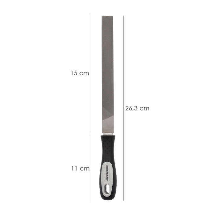 WOLFPACK LINEA PROFESIONAL Lime Maurer à manche parallèle mi-douce 6 pouces