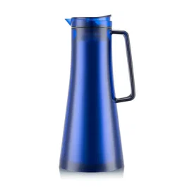 Bodum Bistro Carafe Isotherme 1,1 L - Maintien au chaud 25 heures - Bleu Transparent