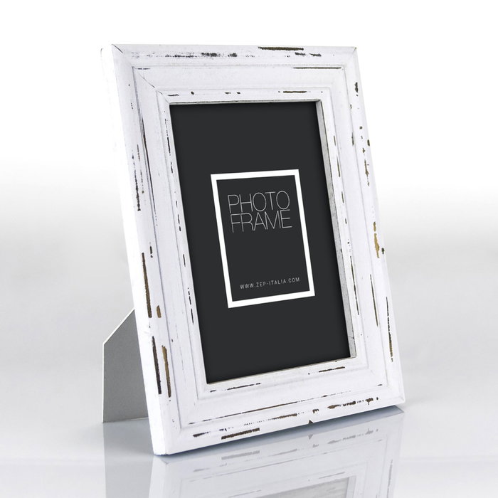 Zep Rivoli Cadre en bois blanc 10x15 cm Zep Rivoli Cadre en bois blanc 10x15 cm
