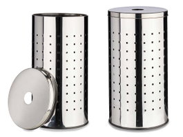 BERILO Cesto de ropa acero Plata