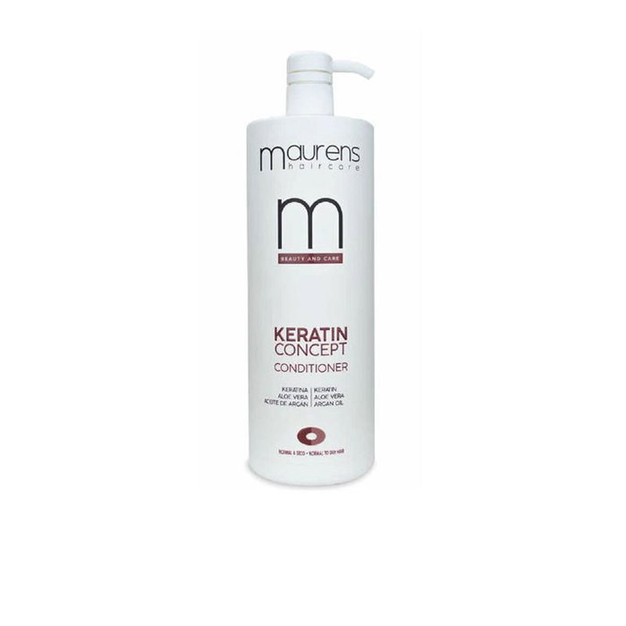 Maurens - Keratin Concept - Après-Shampoing Reconstructeur et Hydratant à la Kératine, Aloe Vera et Argan - 1000 mL Maurens - Keratin Concept - Après-Shampoing Reconstructeur et Hydratant à la Kératine, Aloe Vera et Argan - 1000 mL