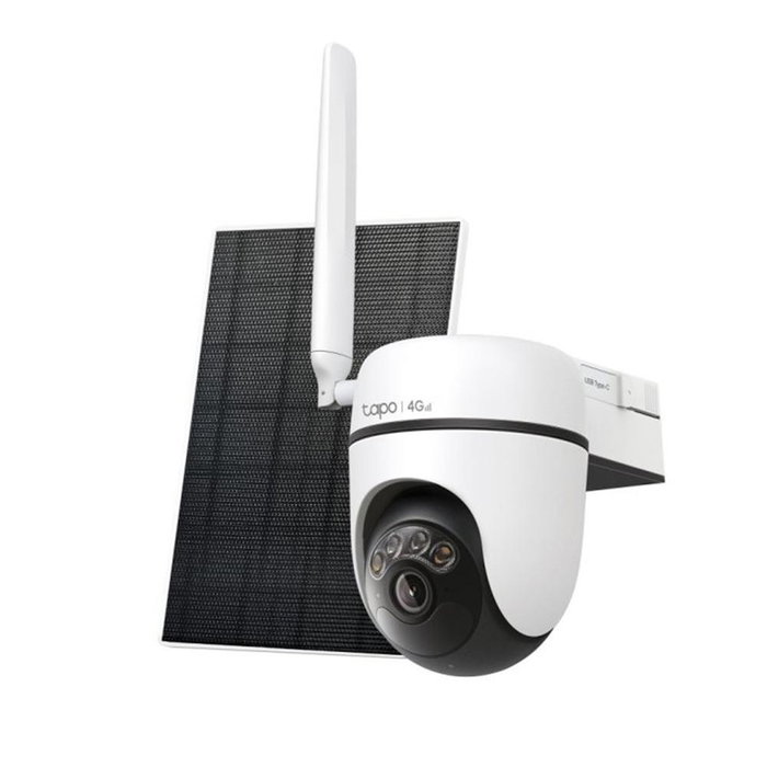 TP-Link Tapo C615G Caméra de sécurité WiFi extérieur 4G LTE avec panneau solaire, batterie intégrée, vision nocturne couleur 2K 3MP, IA, audio bidirectionnel, IP65 TP-Link Tapo C615G Caméra de sécurité WiFi extérieur 4G LTE avec panneau solaire, batterie intégrée, vision nocturne couleur 2K 3MP, IA, audio bidirectionnel, IP65