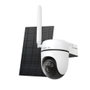 TP-Link Tapo C615G Caméra de sécurité WiFi extérieur 4G LTE avec panneau solaire, batterie intégrée, vision nocturne couleur 2K 3MP, IA, audio bidirectionnel, IP65