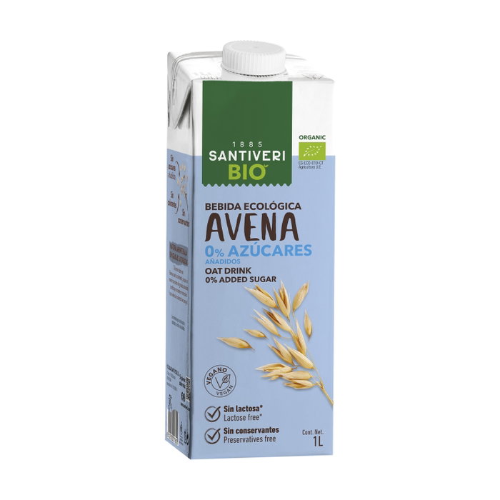 Santiveri Bebida vegetal de avena Lactavena Bio 1L Santiveri Bebida vegetal de avena Lactavena Bio 1L