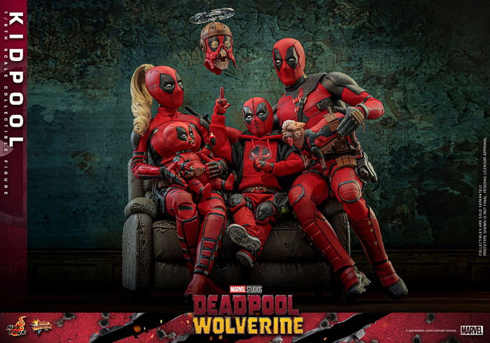 Deadpool & Wolverine Movie Masterpiece figurine 1/6 Kidpool 22 cm Deadpool & Wolverine Movie Masterpiece figurine 1/6 Kidpool 22 cm