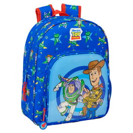 SAFTA Sac à dos Good Vibes Toy Story Disney Pixar 34 cm, adaptable au chariot, poche à bouteille, bretelles ergonomiques