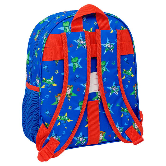 SAFTA Sac à dos Good Vibes Toy Story Disney Pixar 34 cm, adaptable au chariot, poche à bouteille, bretelles ergonomiques