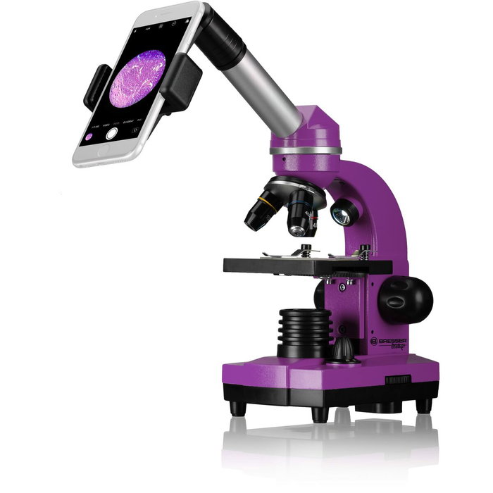Bresser Microscope étudiant BIOLUX SEL - BRESSER JUNIOR - Violet