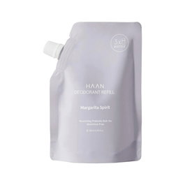 Haan Deodorant Recharge Spirit 120 mL - Fraîcheur Citron de Sicile - 93% Ingrédients Naturels, Pré-Probiotique, Antitranspirant Naturel sans Aluminium, Protection 24h