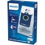 Philips Lot de 4 sacs aspirateur S-bag® Classique longue performance FC8021/03