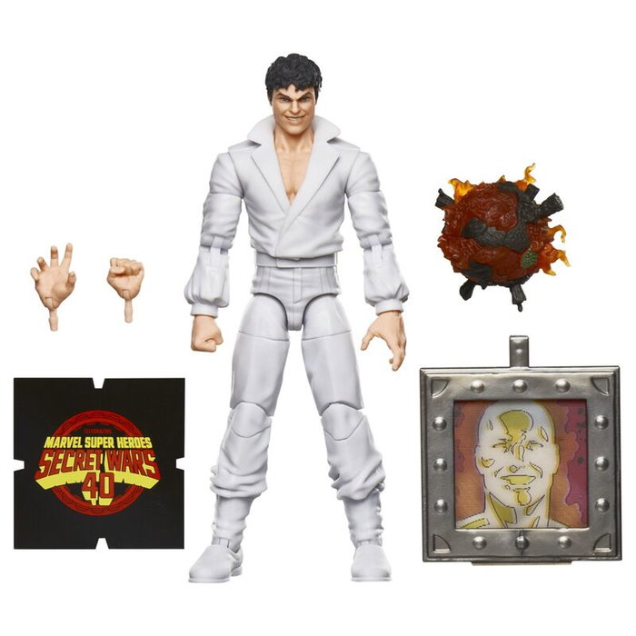 HASBRO Marvel Legends Series - Figurine articulée The Beyonder 15 cm avec accessoires - Secret Wars - Rétro