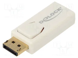 DELOCK Adaptateur DisplayPort mâle vers HDMI femelle blanc