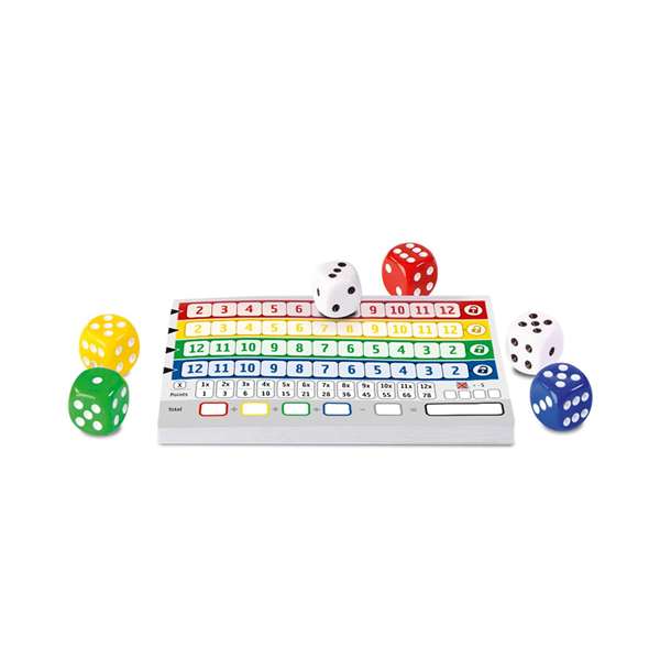 Fournier Jeu Qwixx - Jeu de cartes et de dés en carton - À partir de 3 ans Fournier Jeu Qwixx - Jeu de cartes et de dés en carton - À partir de 3 ans