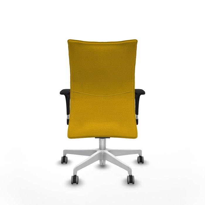 Piqueras Y Crespo Chaise Albacete Confidente Jaune avec mécanisme Synchro et bras 1D Piqueras Y Crespo Chaise Albacete Confidente Jaune avec mécanisme Synchro et bras 1D