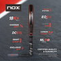 Raquette de Padel Nox Nox AT10 Genius 18K Noir Carbone
