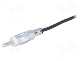 4CARMEDIA Câble coaxial concentrique d'antenne DIN, 0,3m
