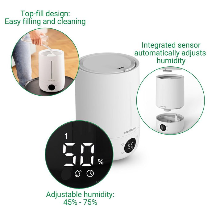 Humidificateur Medisana AH663 30 W 4,5 L