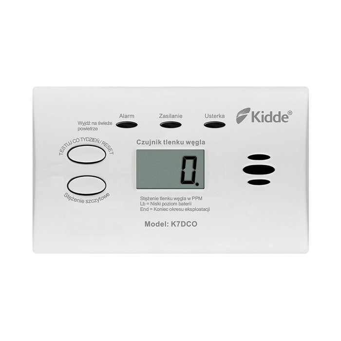 Kidde K7DCO Détecteur de monoxyde de carbone