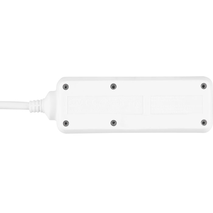 Rev Multiprise REV Outlet Strip 3-fold Standard 5m blanc