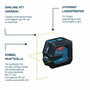 Bosch Professional GLL 20-22 G - Laser lignes vert