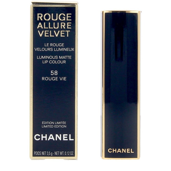 Chanel Rouge Allure Velours #58 - Rouge à Lèvres Mat 3,5 g - Teinte Fri Chanel Rouge Allure Velours #58 - Rouge à Lèvres Mat 3,5 g - Teinte Fri