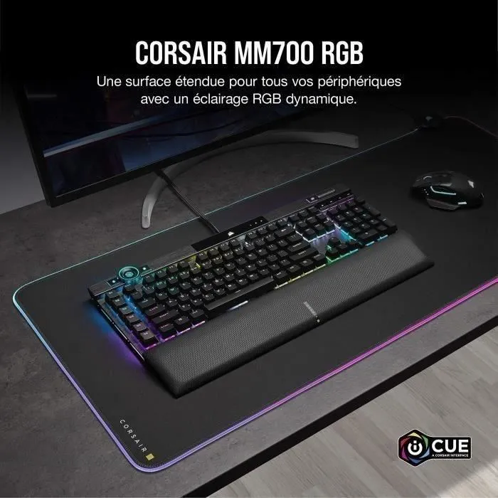 Corsair Tapis de Souris MM700 RGB CH-9417070-WW Corsair Tapis de Souris MM700 RGB CH-9417070-WW