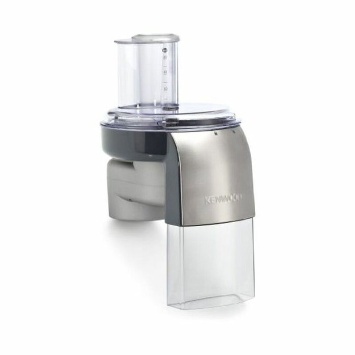 Kenwood AT340 Râpe-éminceur avec 7 disques en acier inoxydable et double cheminée