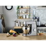 Kenwood AT340 Râpe-éminceur avec 7 disques en acier inoxydable et double cheminée