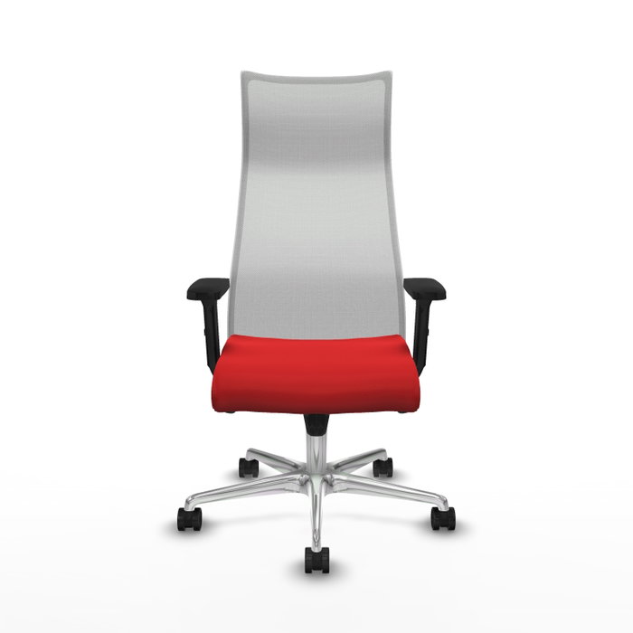 Piqueras y Crespo Chaise de Bureau Albacete Rouge et Blanc Piqueras y Crespo Chaise de Bureau Albacete Rouge et Blanc