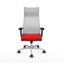 Piqueras y Crespo Chaise de Bureau Albacete Rouge et Blanc