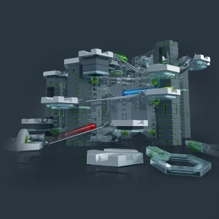 Ravensburger GraviTrax PRO Starter Set Vertical - 152 Pièces, Circuit de Billes de Construction avec Rails, Virages et Piliers, 22426