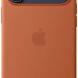 Apple iPhone 17 Pro Max - Coque en Silicone avec Support MagSafe - Terra Cotta