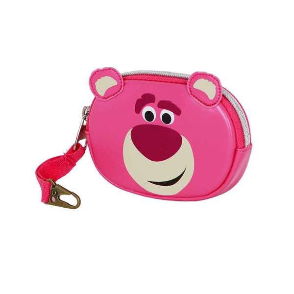 Karactermania - Porte-monnaie personnage Disney Pixar Toy Story Lotso - Dimensions 12 x 1,5 x 8,5 cm - PVC - Rose - Pour enfant à partir de 3 ans