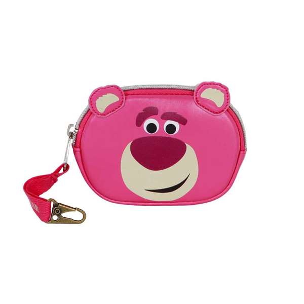 Karactermania - Porte-monnaie personnage Disney Pixar Toy Story Lotso - Dimensions 12 x 1,5 x 8,5 cm - PVC - Rose - Pour enfant à partir de 3 ans