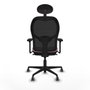 Piqueras y Crespo Chaise de Bureau avec Appui-tête Jorquera 3D036G1 Rose