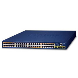 Planet GS-4210-48P4S Commutateur géré 48 ports PoE+ et 4 ports SFP
