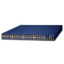 Planet GS-4210-48P4S - Commutateur réseau managé Gigabit PoE+ avec 48 ports RJ45 (802.3at) et 4 slots SFP, budget PoE 440W, IPv6, QoS, sécurité