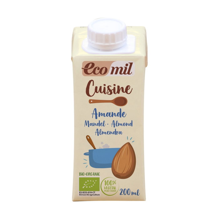 Ecomil Crème d'Amandes Bio 200ml