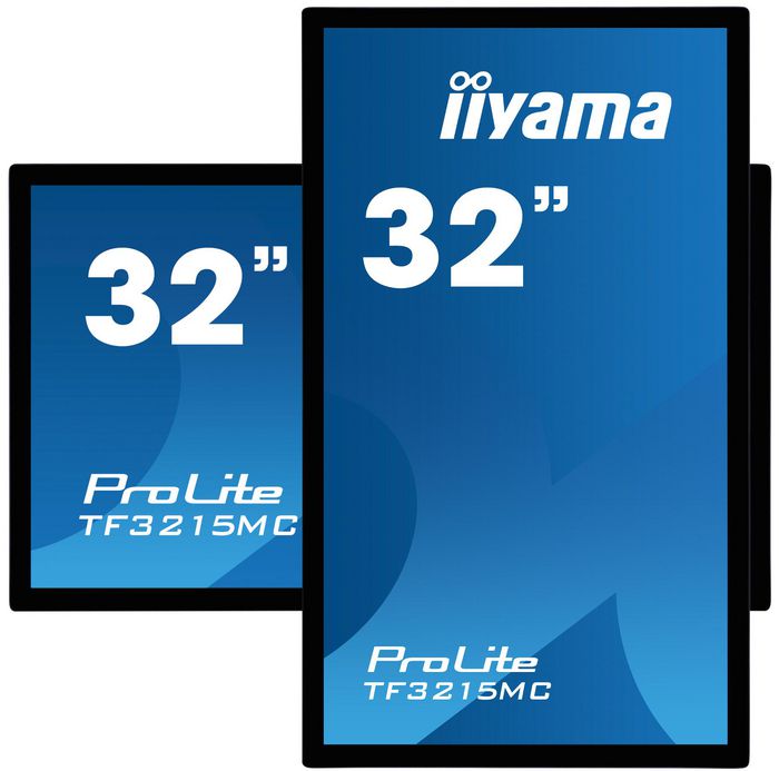 iiyama 31,5VIS Écran tactile PCAP 32" Bezel Free 30 points, 1920x1080 Full HD, Panneau AMVA3, HDMI, DisplayPort, VGA, USB, Montage VESA
