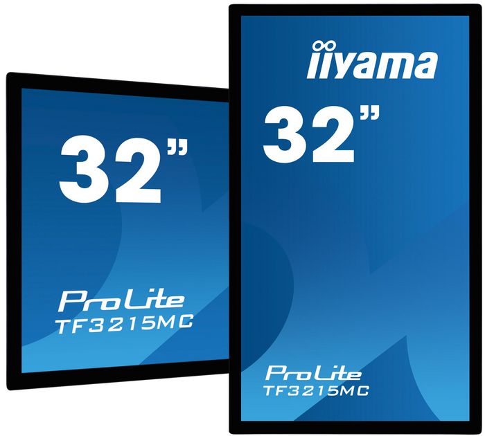 iiyama 31,5VIS Écran tactile PCAP 32" Bezel Free 30 points, 1920x1080 Full HD, Panneau AMVA3, HDMI, DisplayPort, VGA, USB, Montage VESA