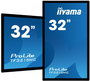 iiyama 31,5VIS Écran tactile PCAP 32" Bezel Free 30 points, 1920x1080 Full HD, Panneau AMVA3, HDMI, DisplayPort, VGA, USB, Montage VESA