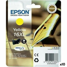 Epson DURABRITE ULTRA INK Cartouche d'encre Jaune XL (Pack de 10)