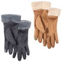 Sensly Paire de gants tactiles en suedina