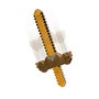 Mattel Minecraft - Jeu de rôle épée-pioche jouet de transformation 2 en 1 doré Jkc15 pour enfants à partir de 6 ans